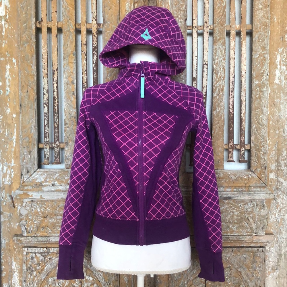 LULULEMON IVIVVA Scuba HOODIE Girls 12 Remix